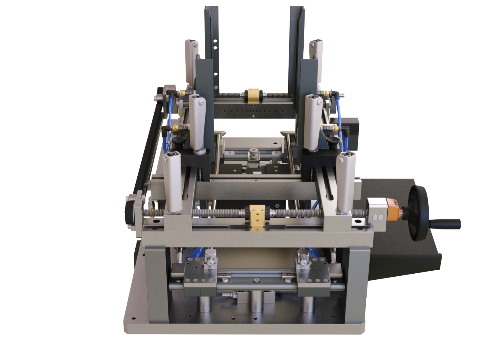 Easy adjustable destacker for fast change over