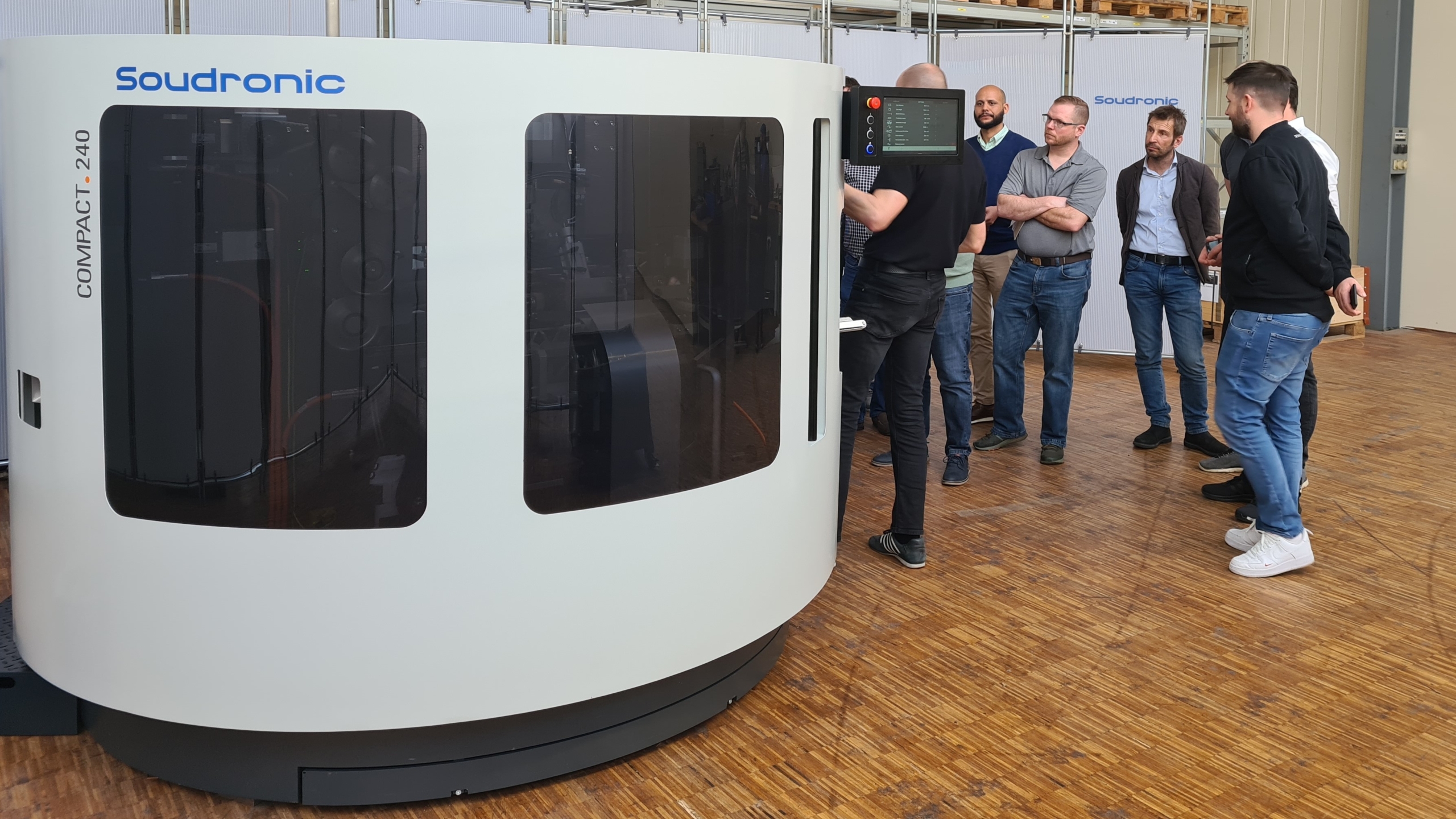 IPA members impressed by live demonstration at Frei AG